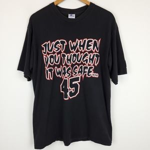 Vintage Starter Chicago Bulls Michael Jordan "He's Back" T-shirt